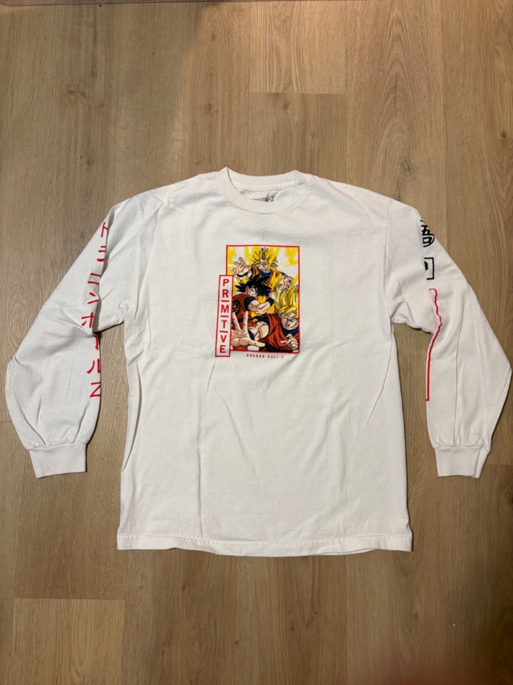 Primitive Dragon Ball Z long sleeve shirt M